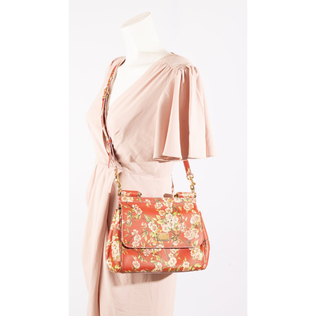 Dolce & Gabbana Medium Sicily Top-Handle Bag