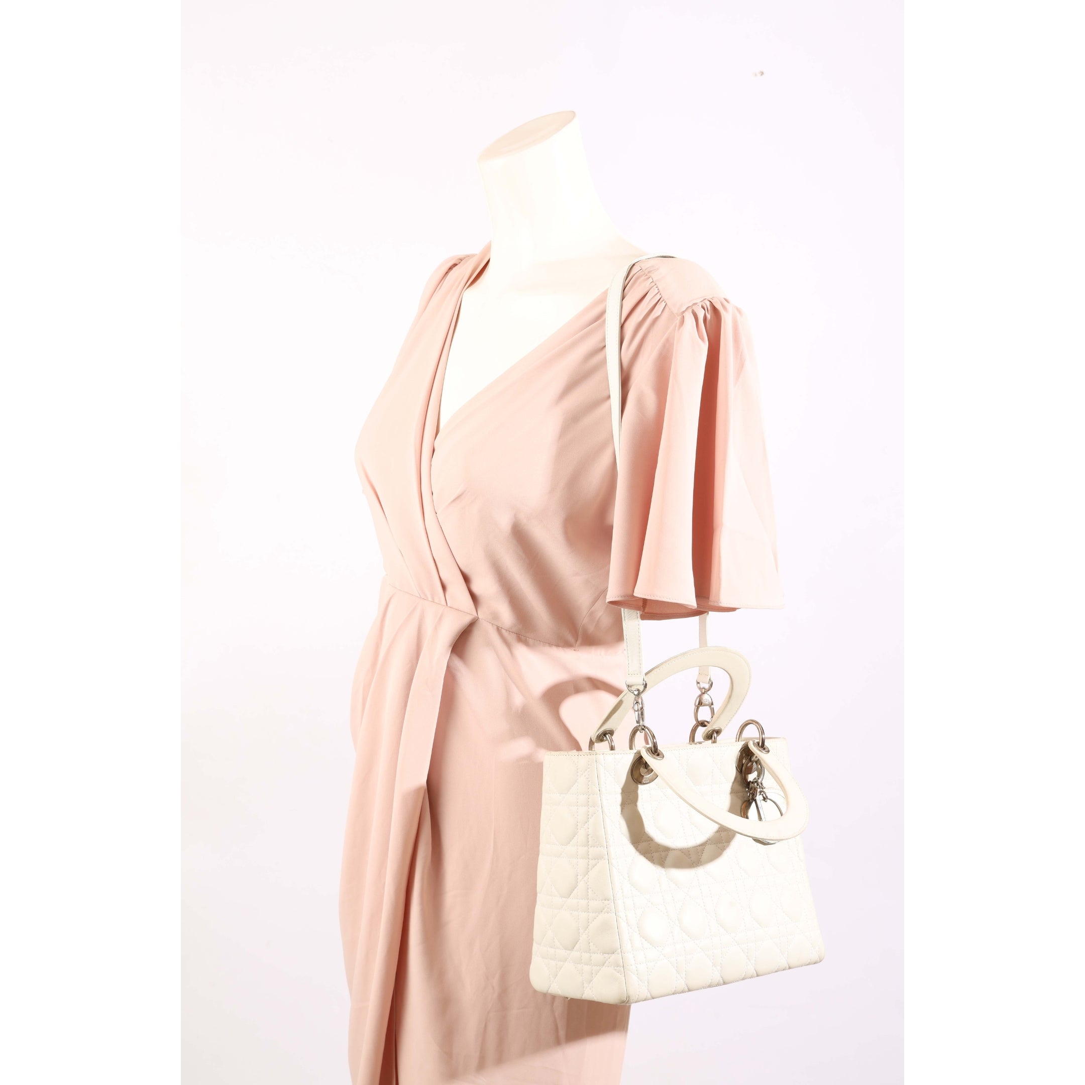 Dior White Lady Dior Bag