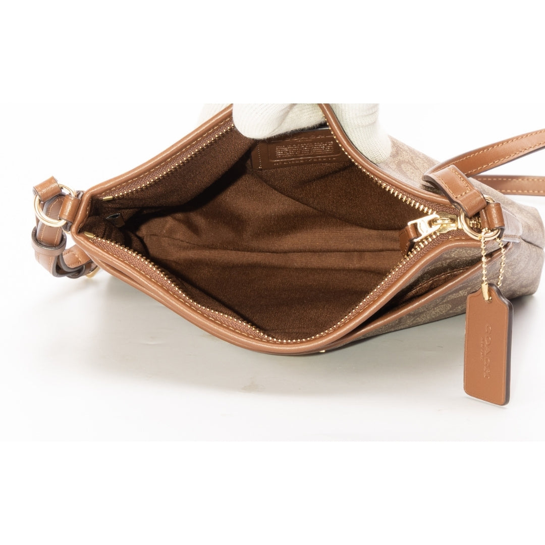 Coach Leather File Messenger Bag