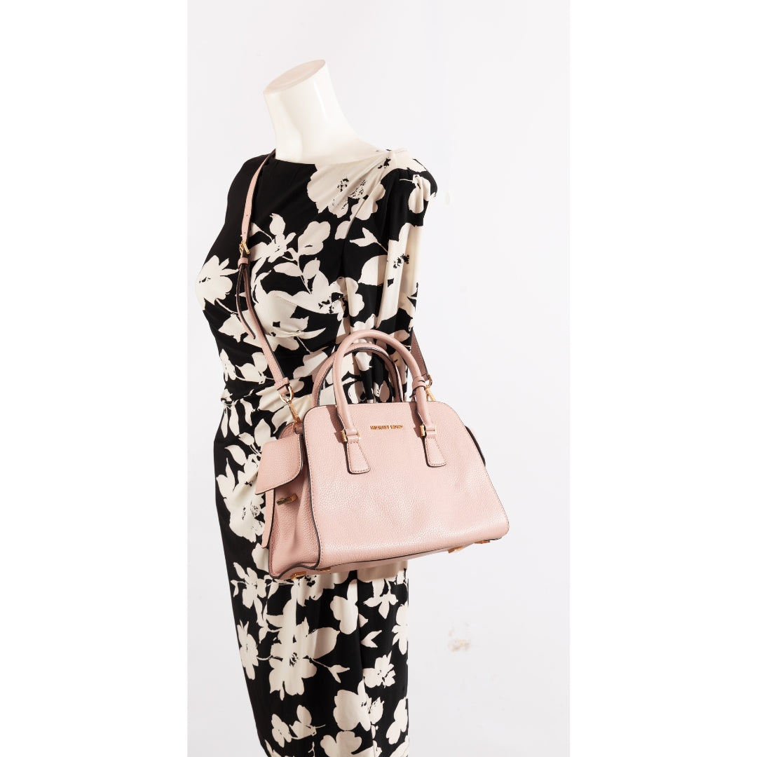 Michael Kors Pink Leather Gia Satchel