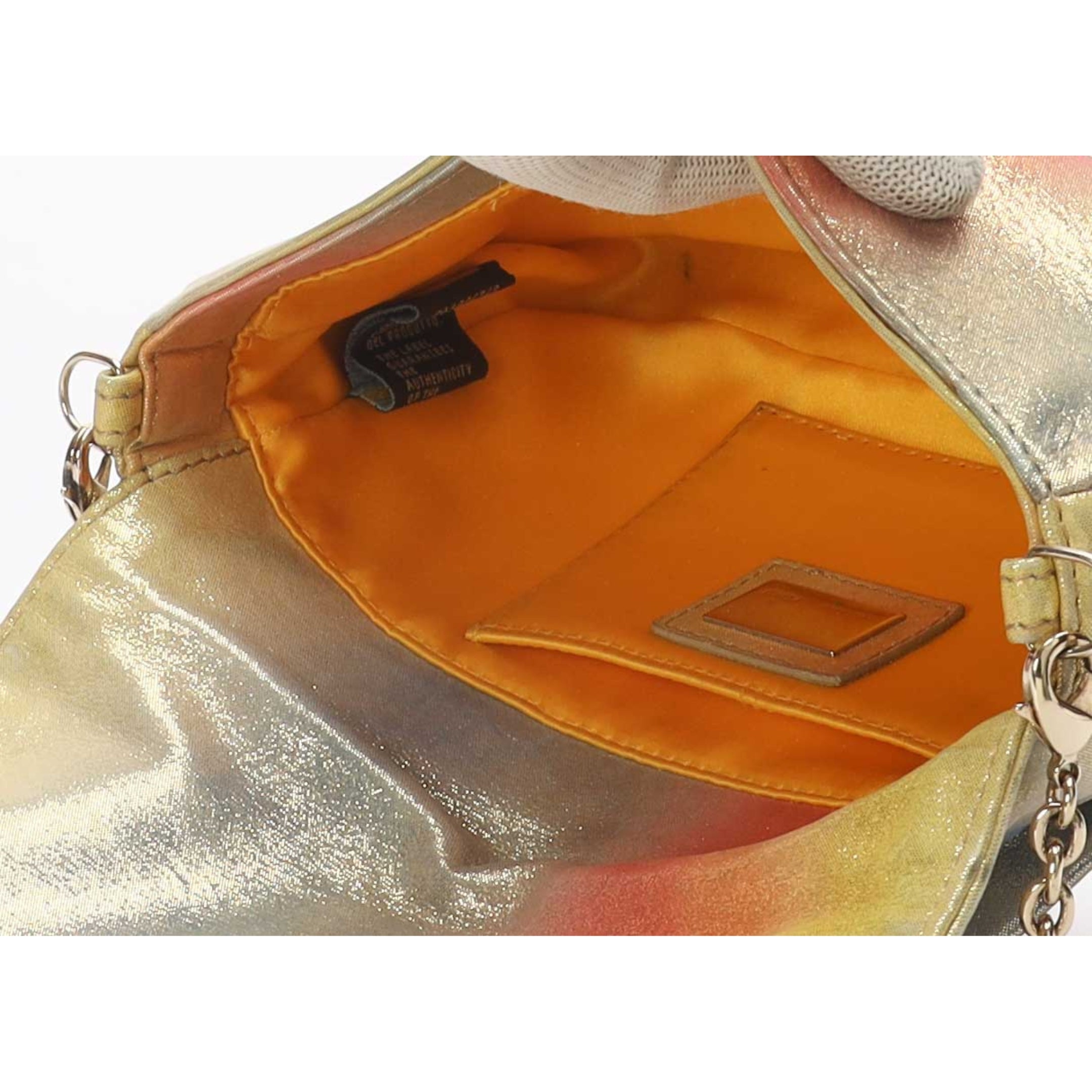 Fendi Shimmery Mia Chain Pochette
