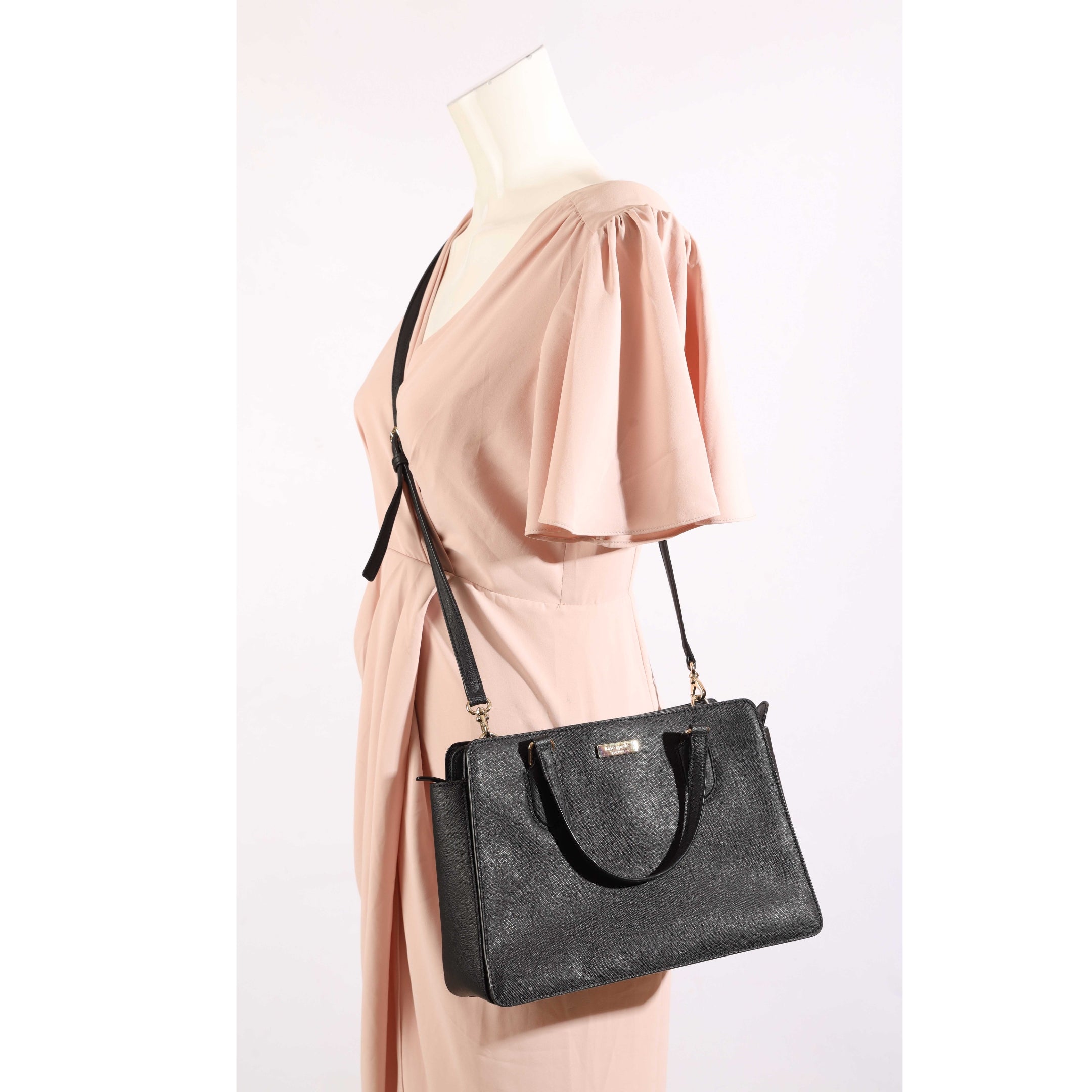 Kate Spade Laurel Way Reese Black Satchel
