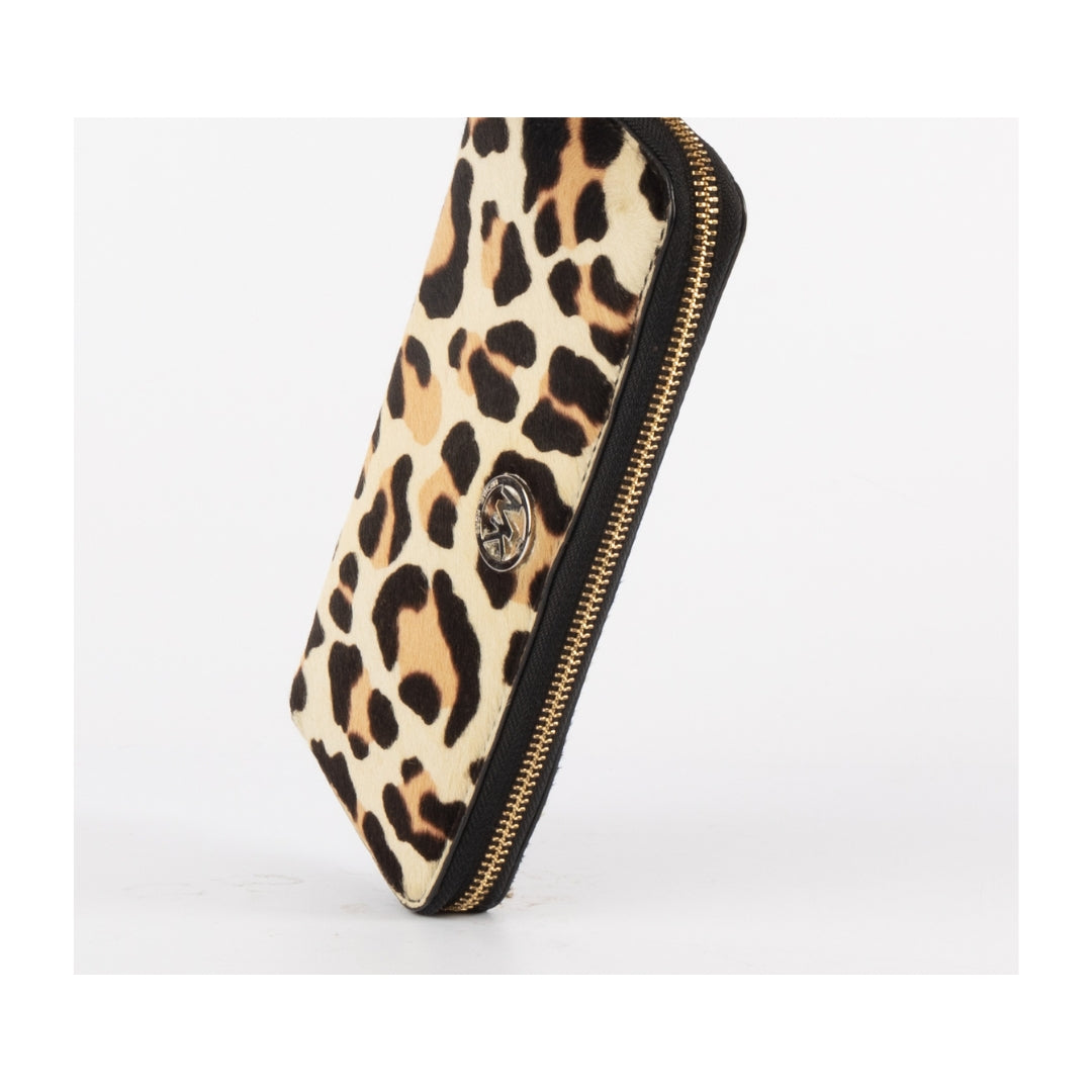 Michael Kors Animal Hair Print Leather Crossbody Bag