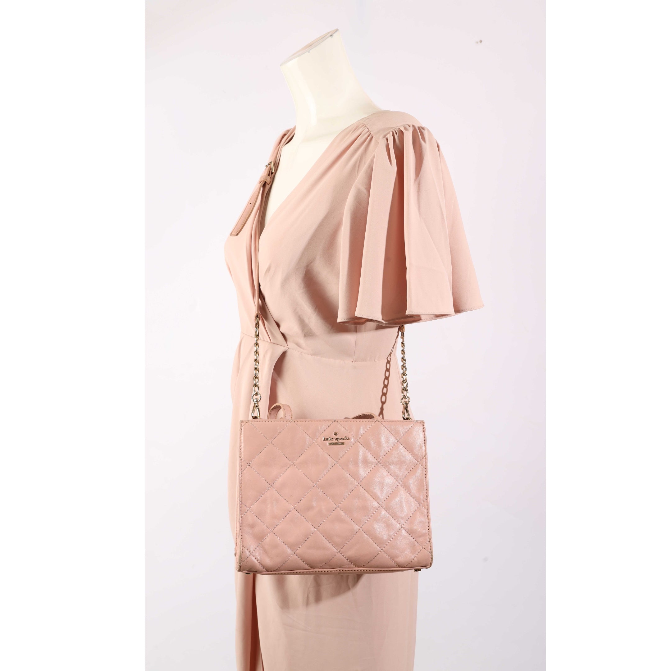 Kate Spade Pink Emerson Quilted Satchel