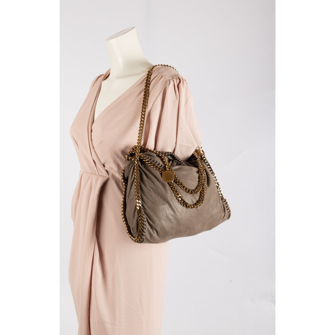 Stella McCartney Light Brown Faux Leather Falabella Tote