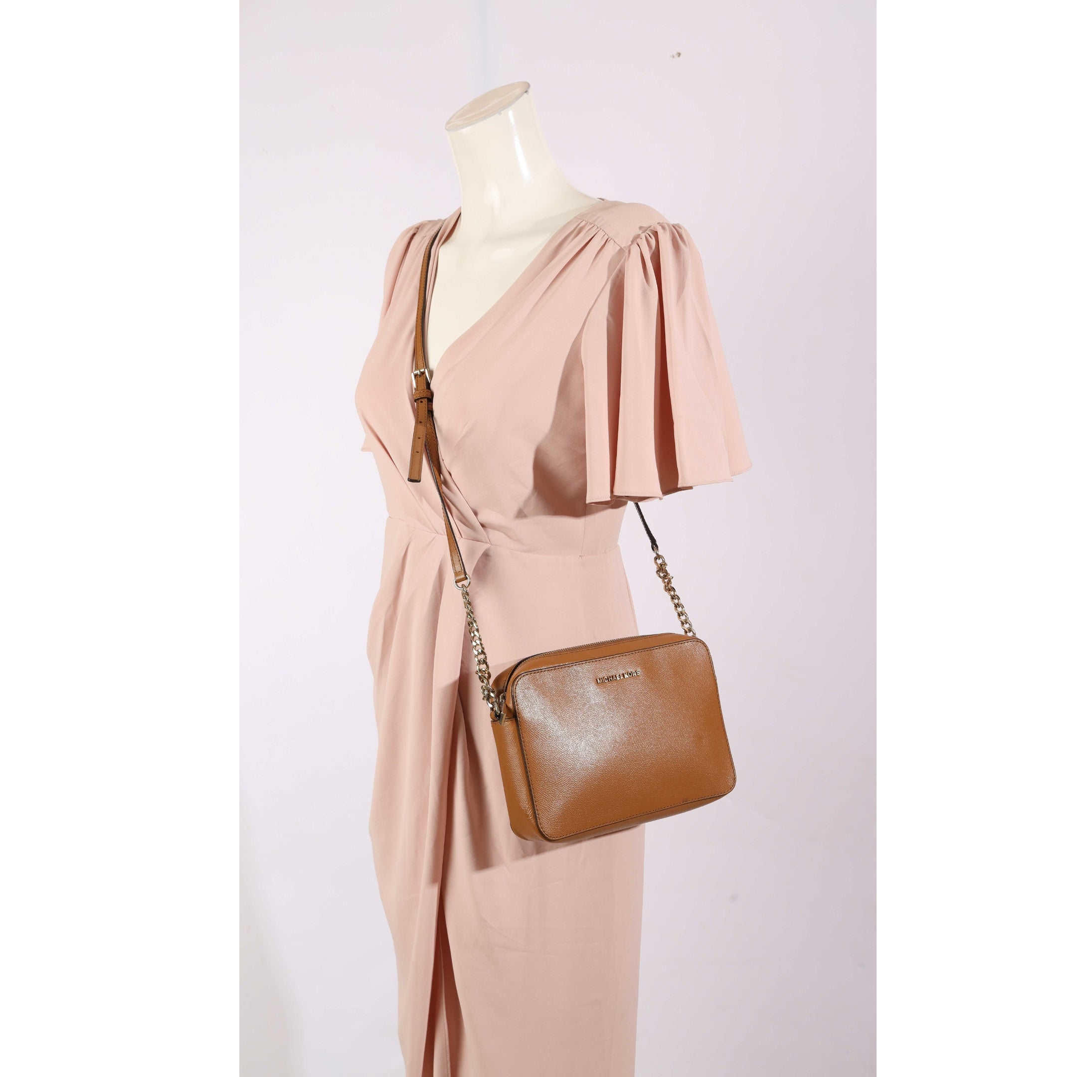 Michael Kors Jet Set Tan Crossbody Bag