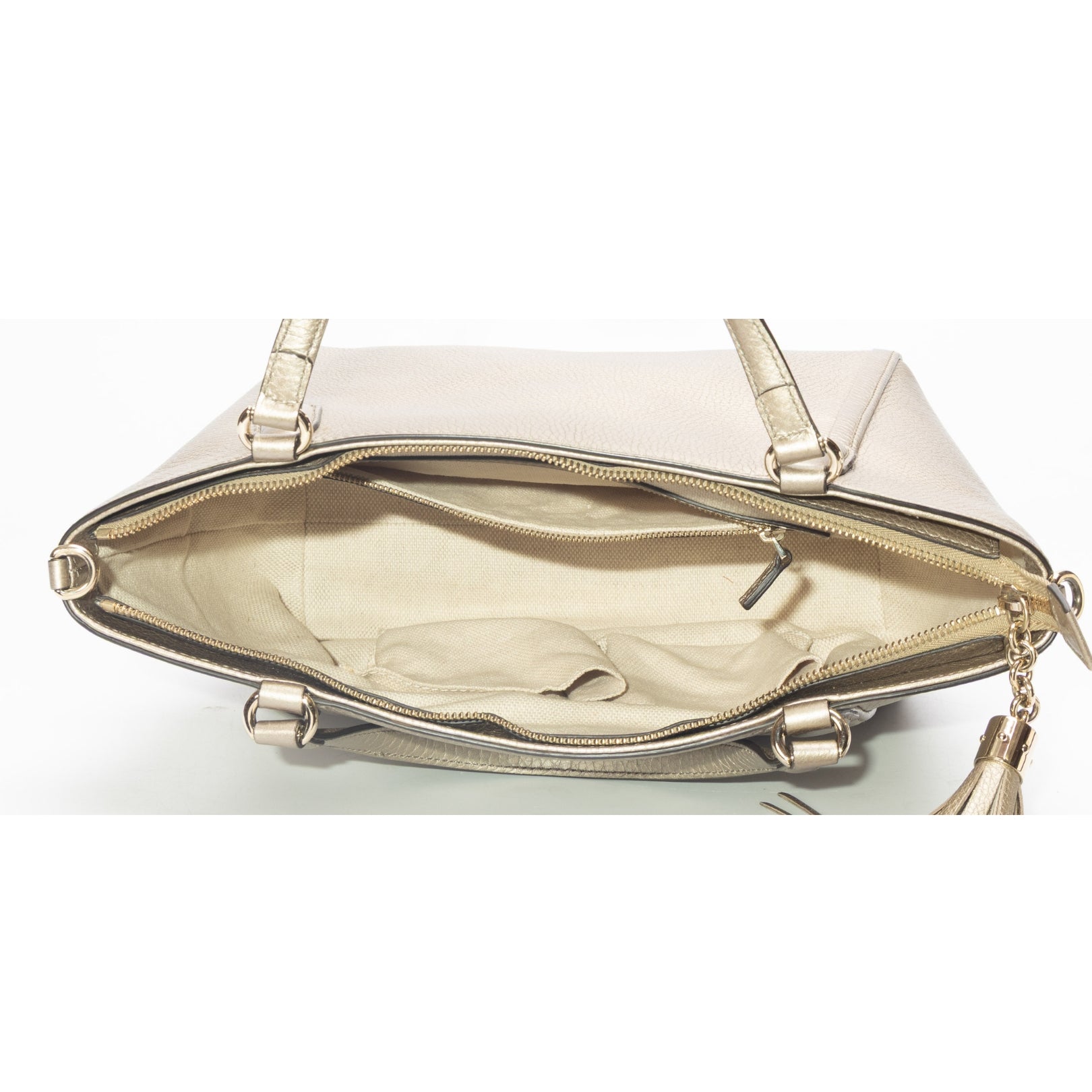 Gucci Metallic Soho Convertible Satchel