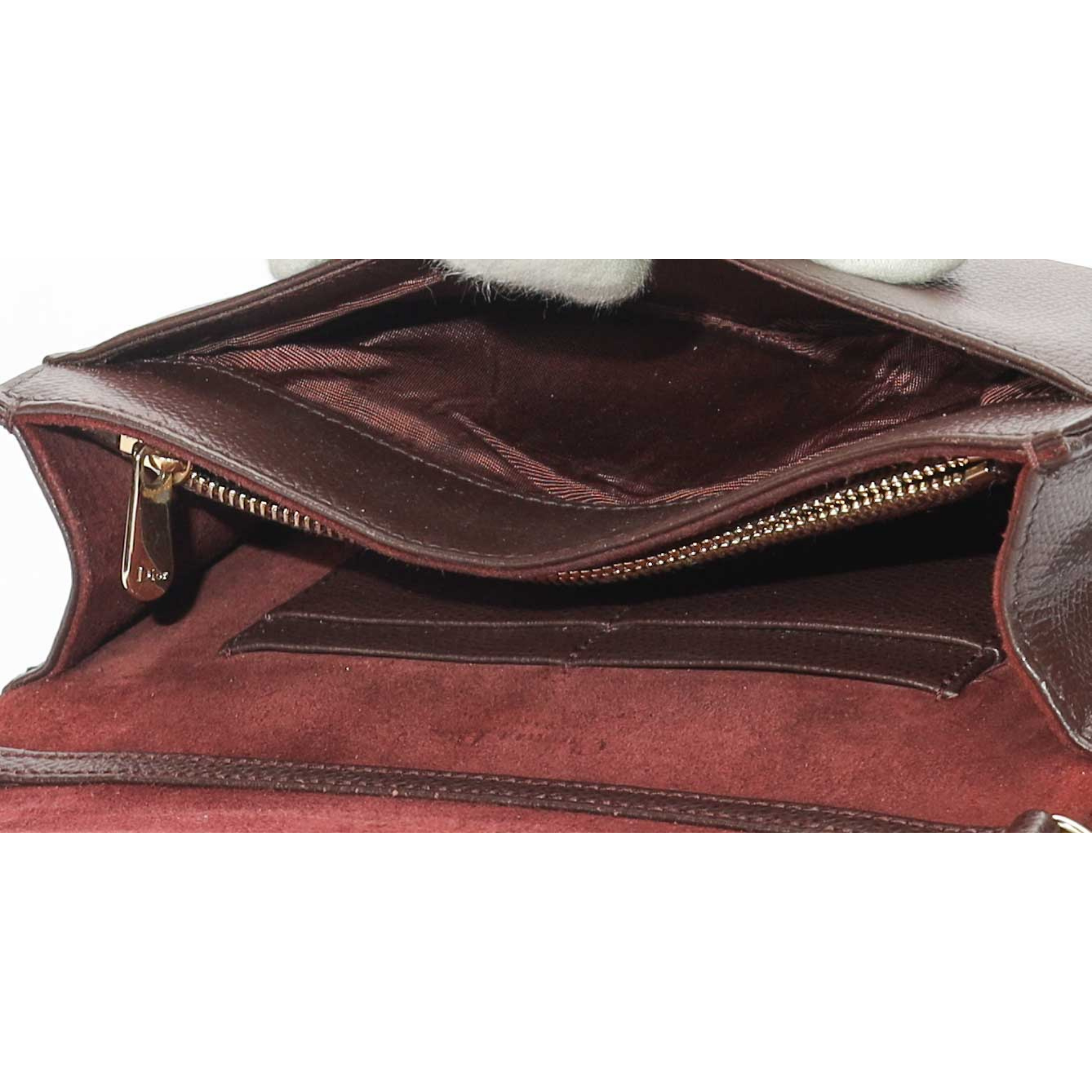 Dior Diorama Burgundy Crossbody Bag
