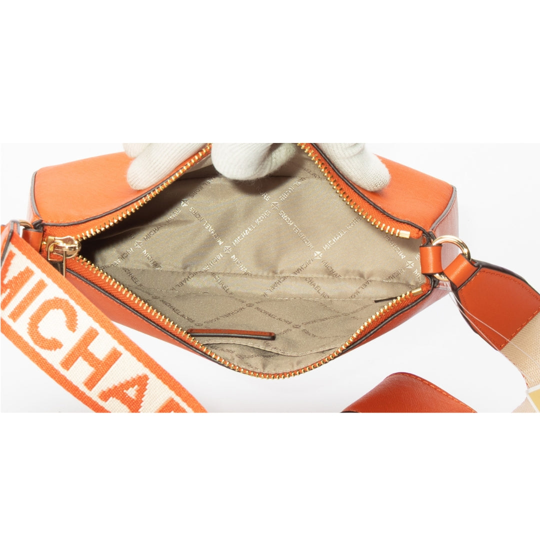 Michael Kors Jet Set Orange Crossbody Bag Airpods Pro Case