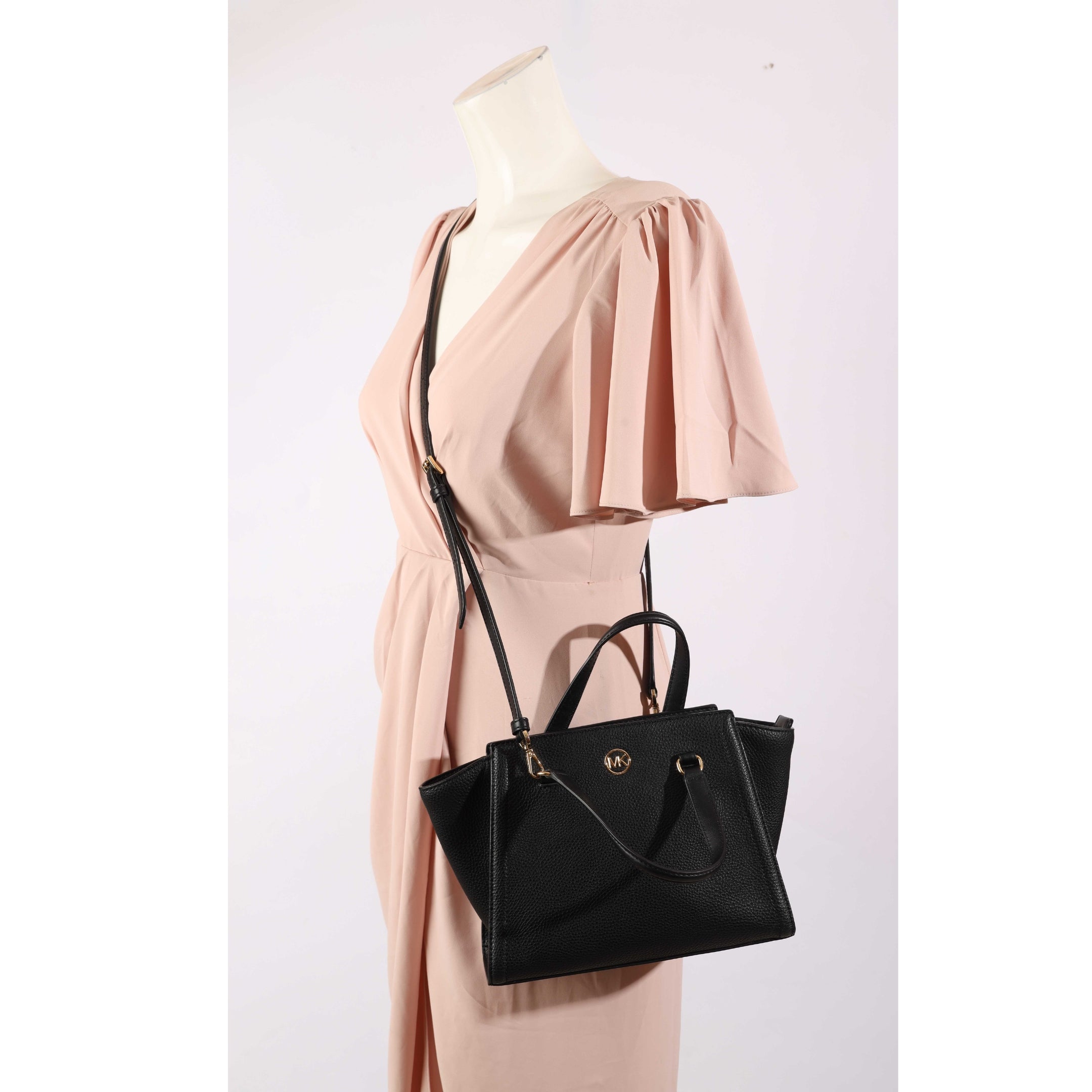 Michael Kors Avril Small Top-Zip Satchel