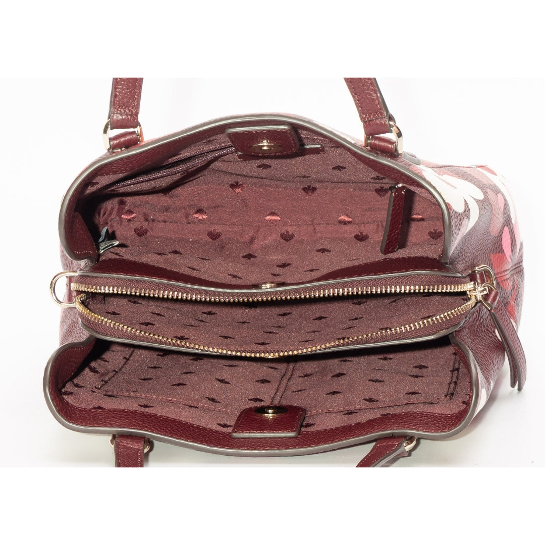 Kate Spade Jackson Floral Triple Compartment Shoulder Bag