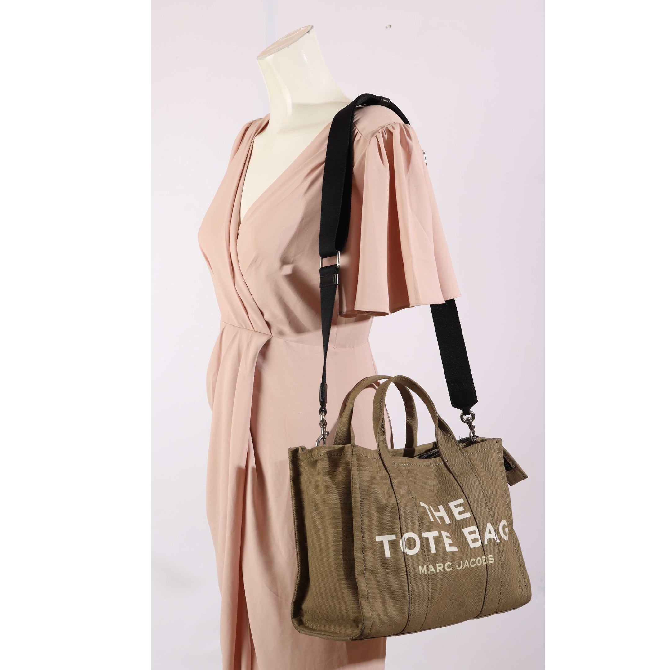 Marc Jacobs Beige The Jacquard Medium Tote