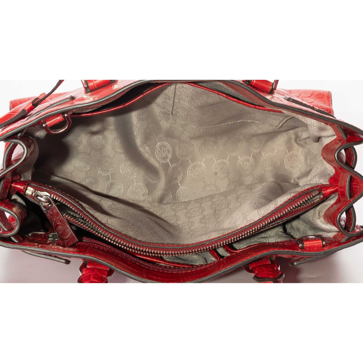 Michael Kors Dillon Croc Satchel