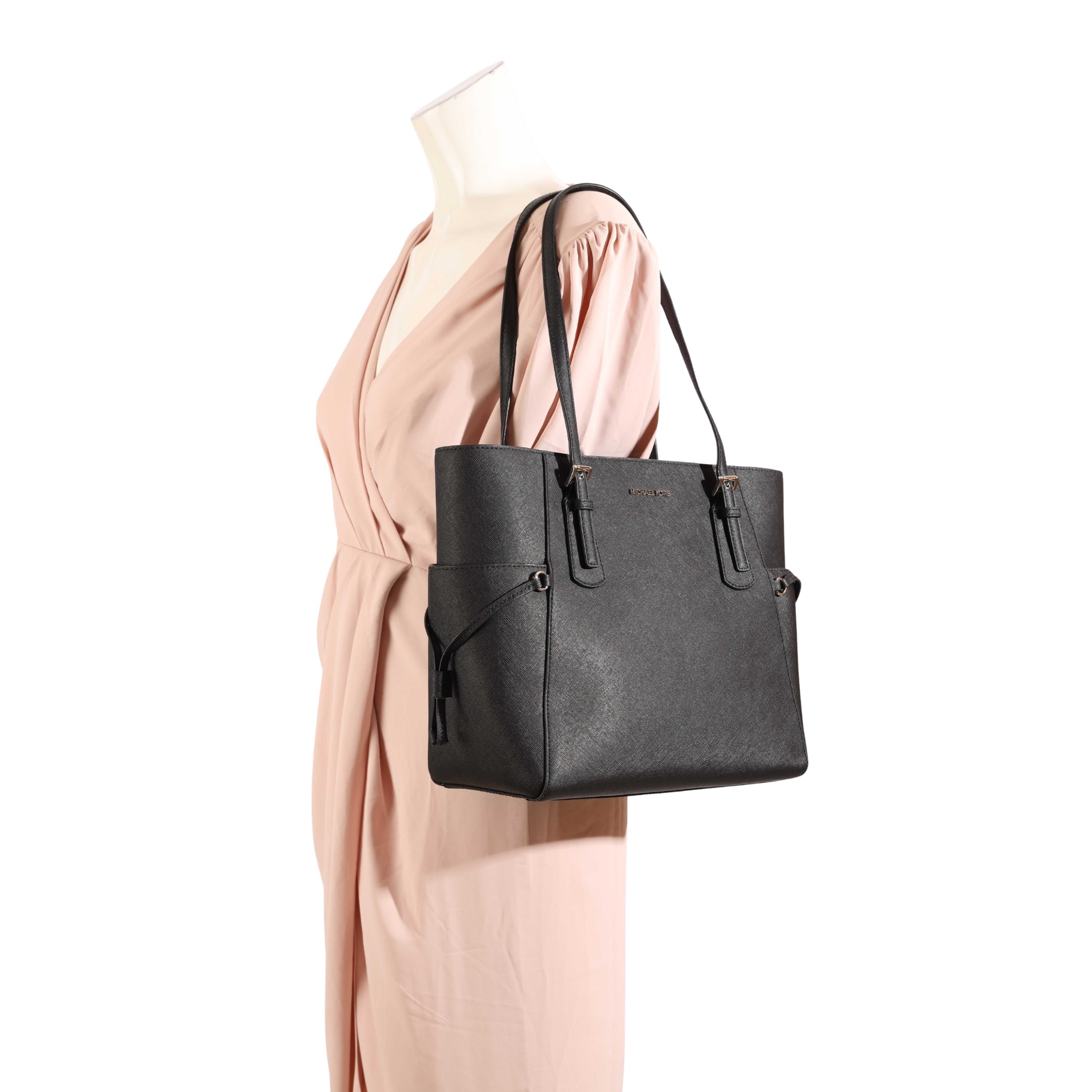 Michael Kors Voyager Black Tote Bag