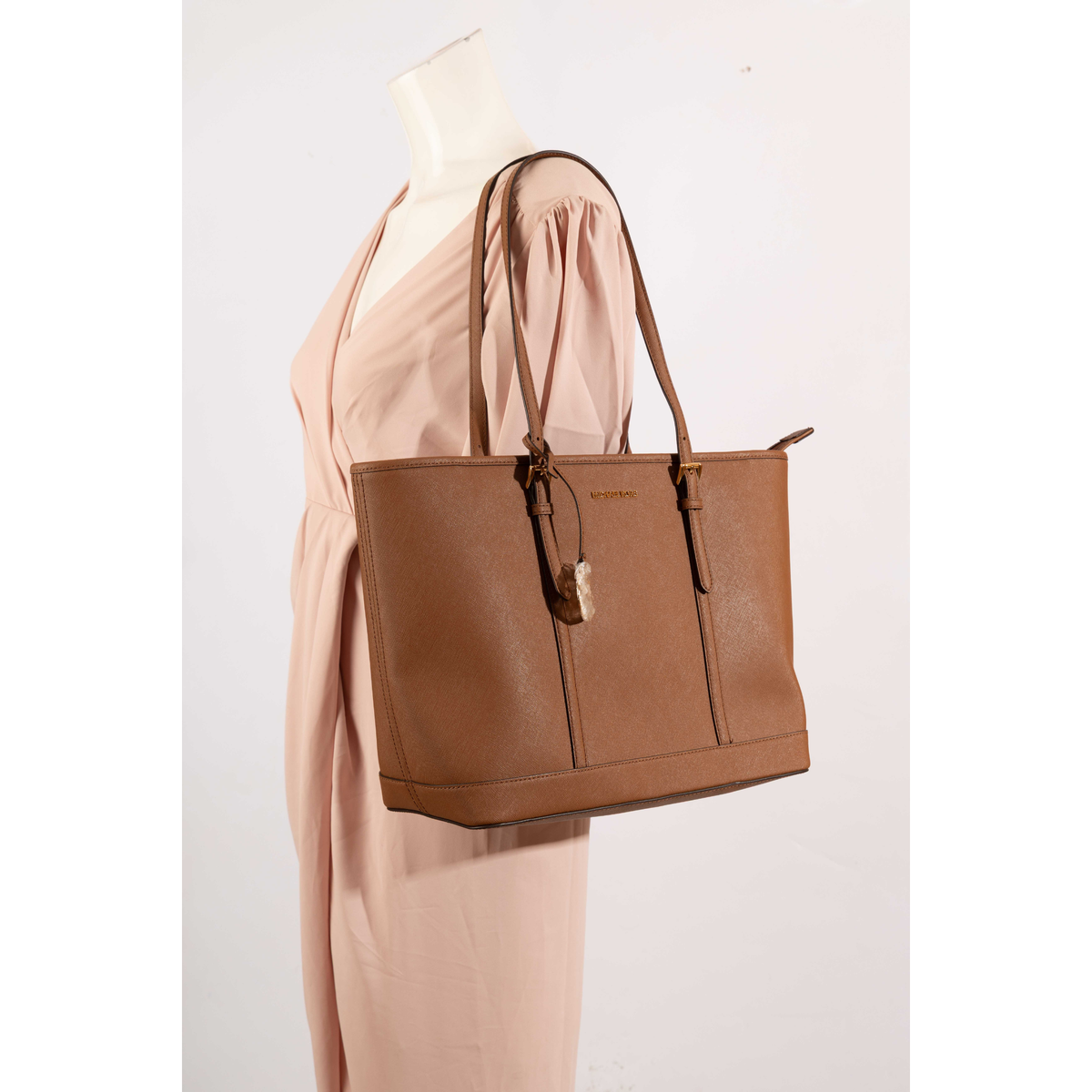 Michael Kors Brown Jet Set Travel Tote