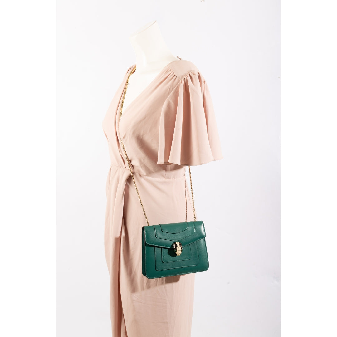 Bvlgari Serpenti Forever Day-to-Night Shoulder Bag