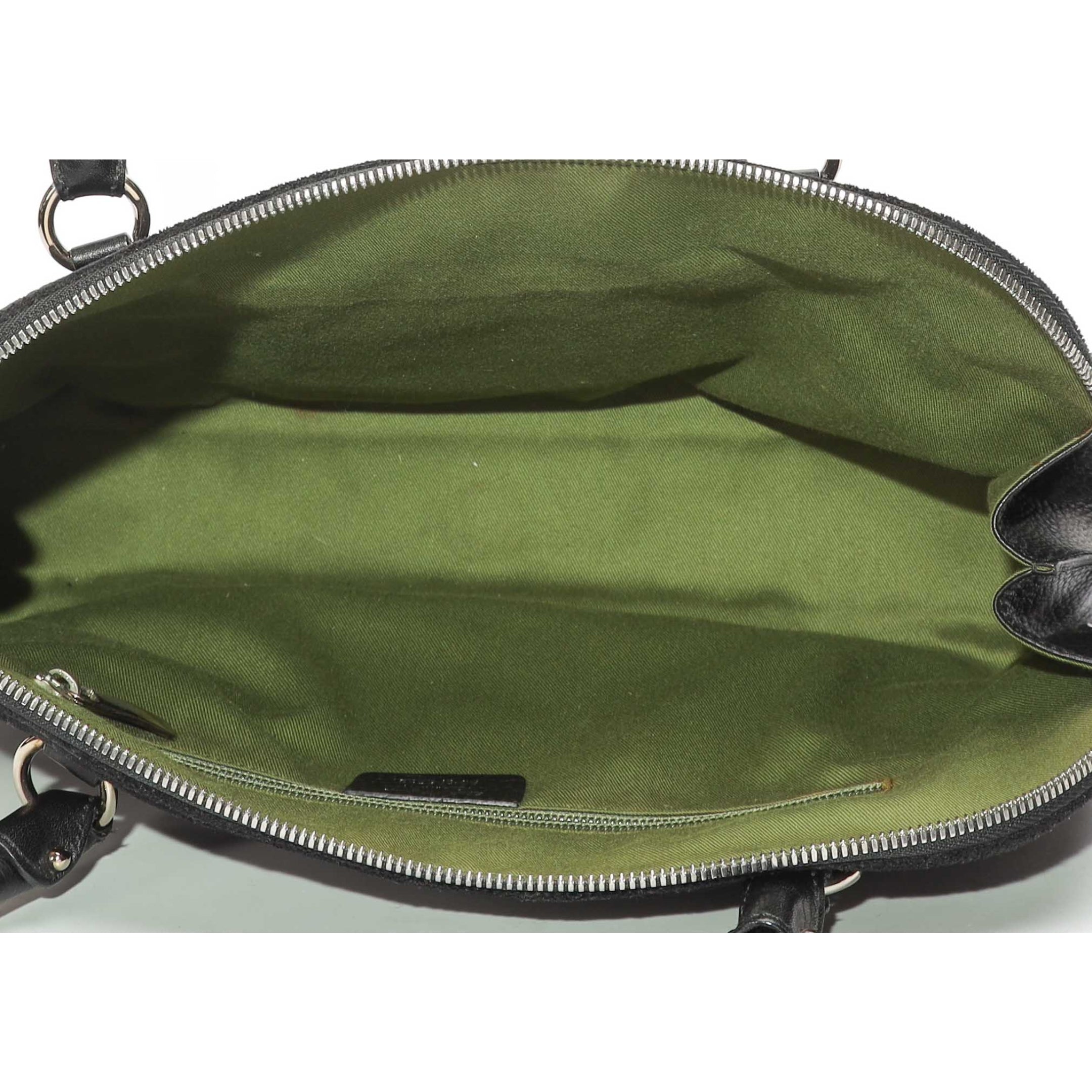 Salvatore Ferragamo Gancini Black Shoulder Bag