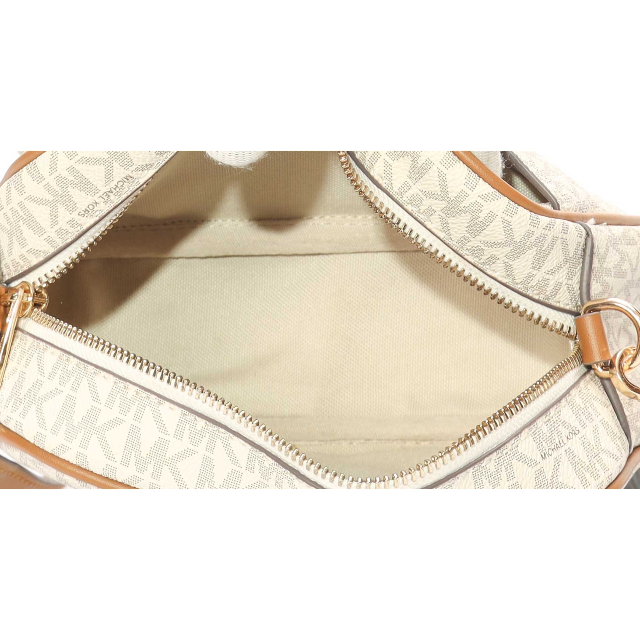 Michael Kors Jet Set Signature Camera Crossbody Bag