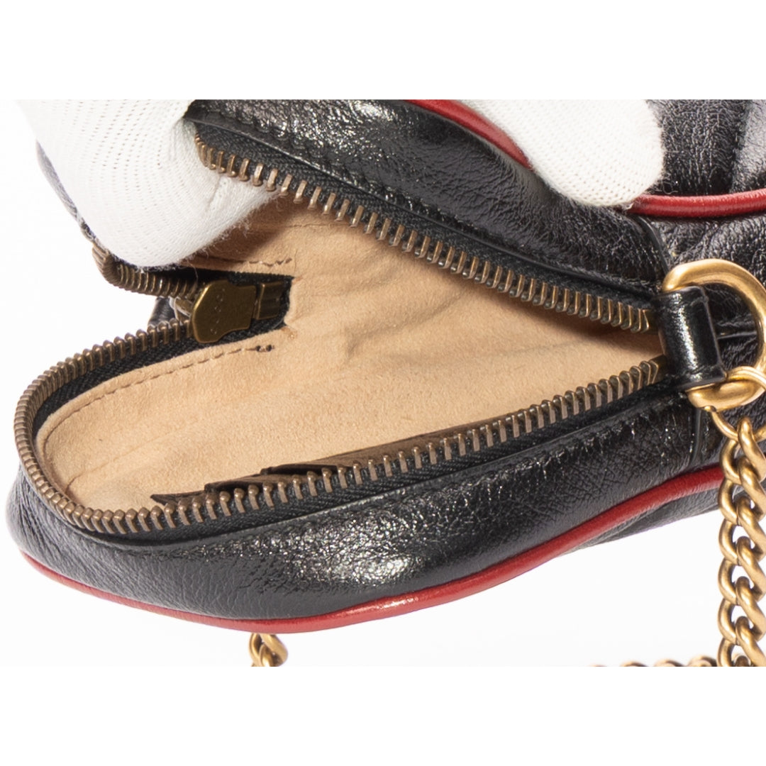 Gucci GG Marmont Black Mini Crossbody Bag