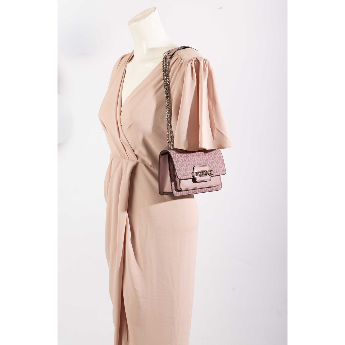 Michael Kors Pink Heather Crossbody Bag