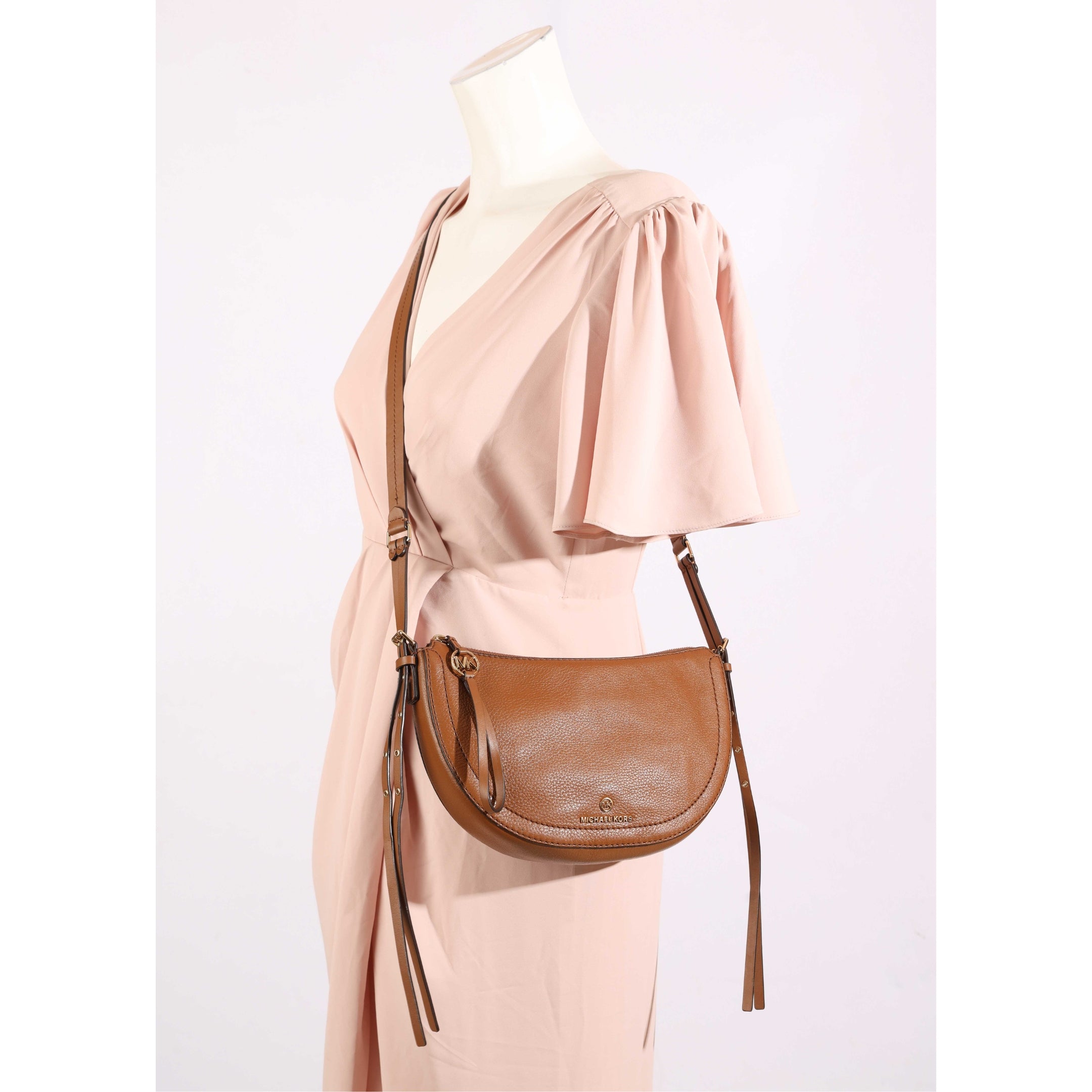 Michael Kors Acorn Camden Cross Body Bag