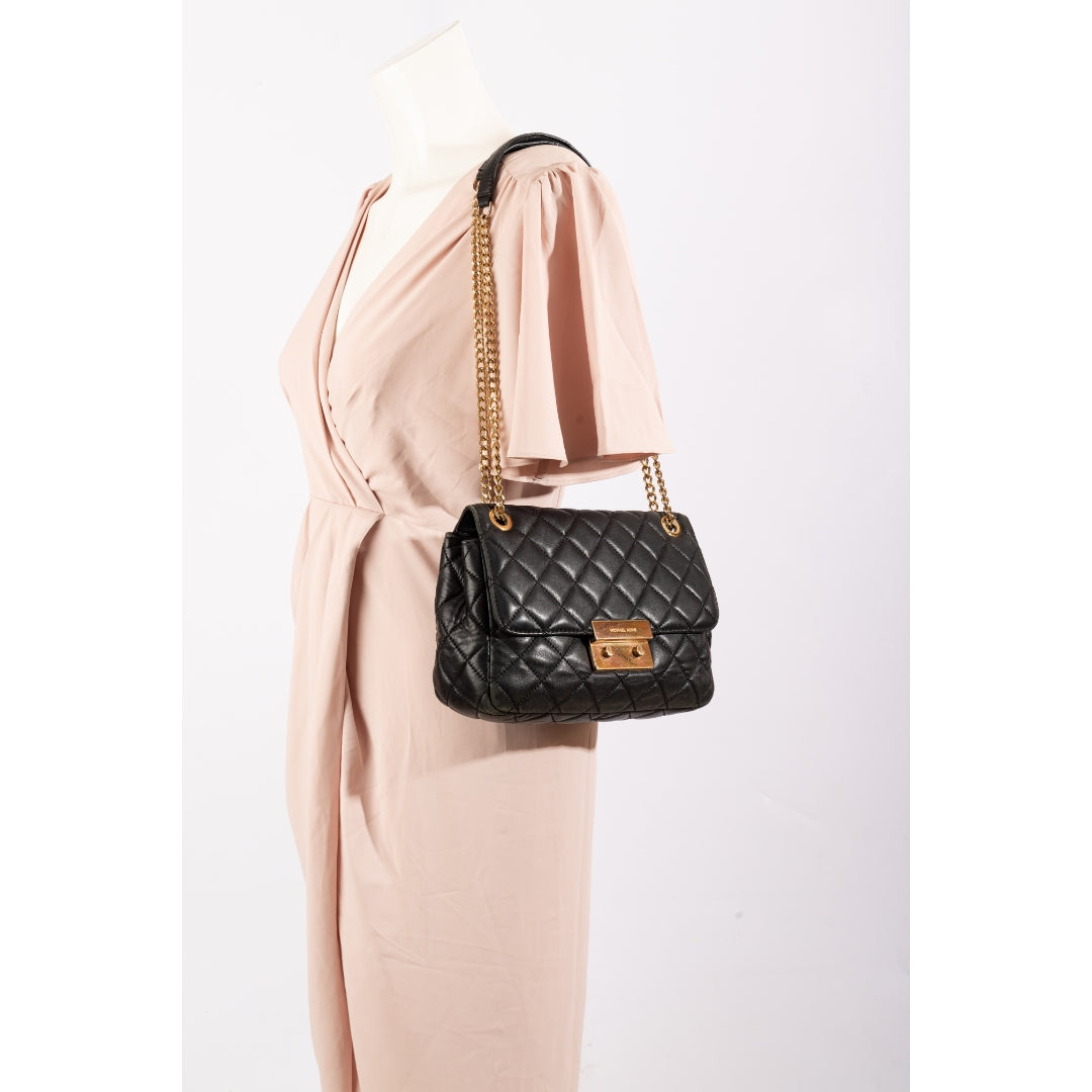 Michael Kors Sloan Quilted-Leather Shoulder Bag