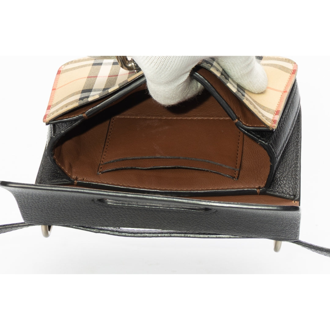 Burberry Vintage Check D-Ring Sling Bag