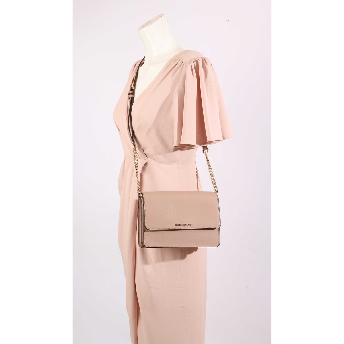 Michael Kors Daniela Pink Crossbody Bag