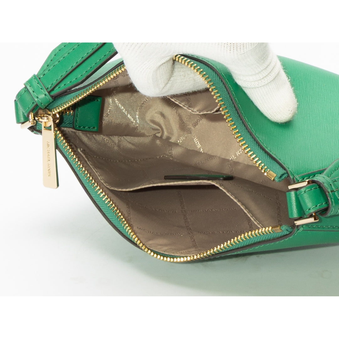 Michael Kors Jet Set Green Crossbody Bag
