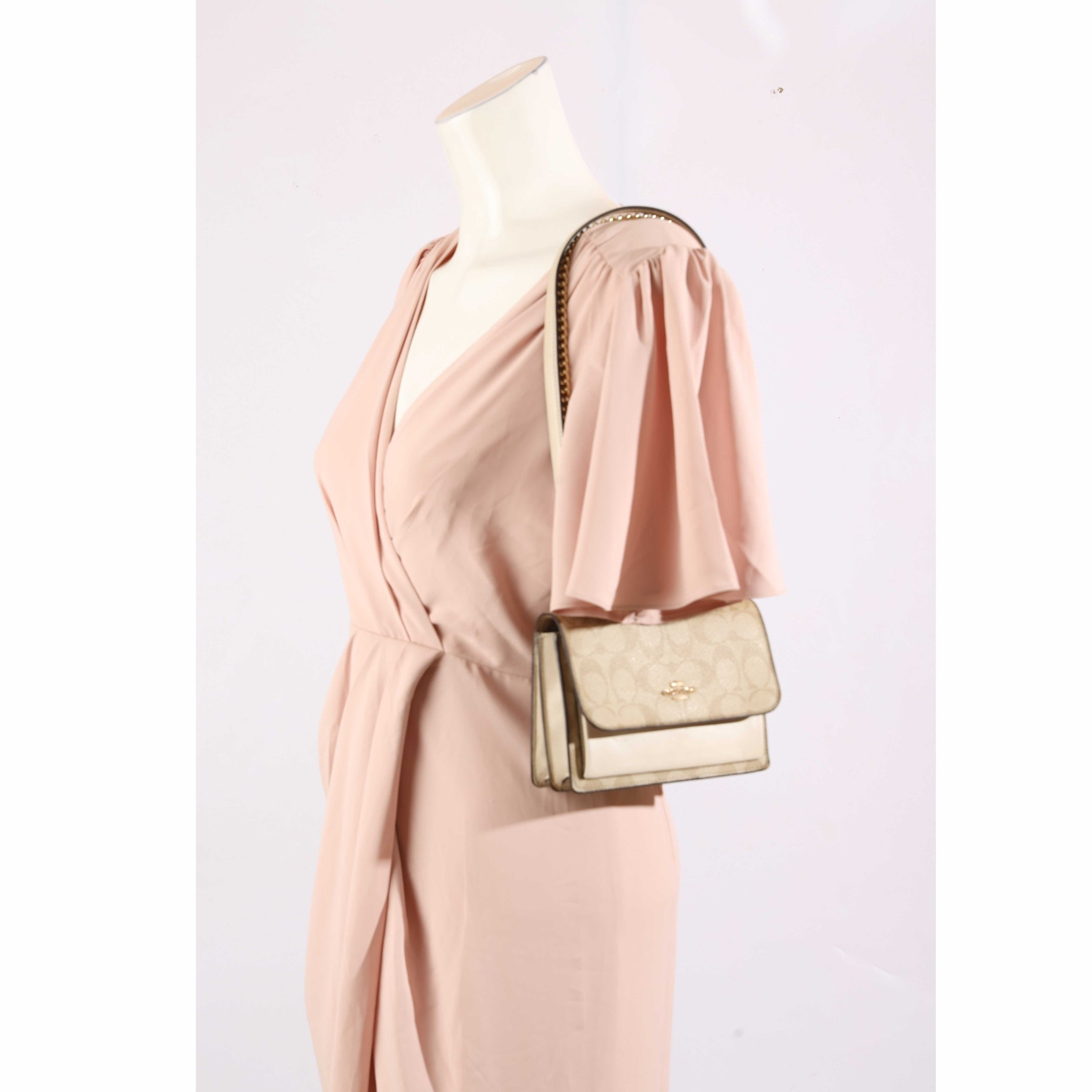 Coach Mini Klare Signature Canvas Crossbody Bag