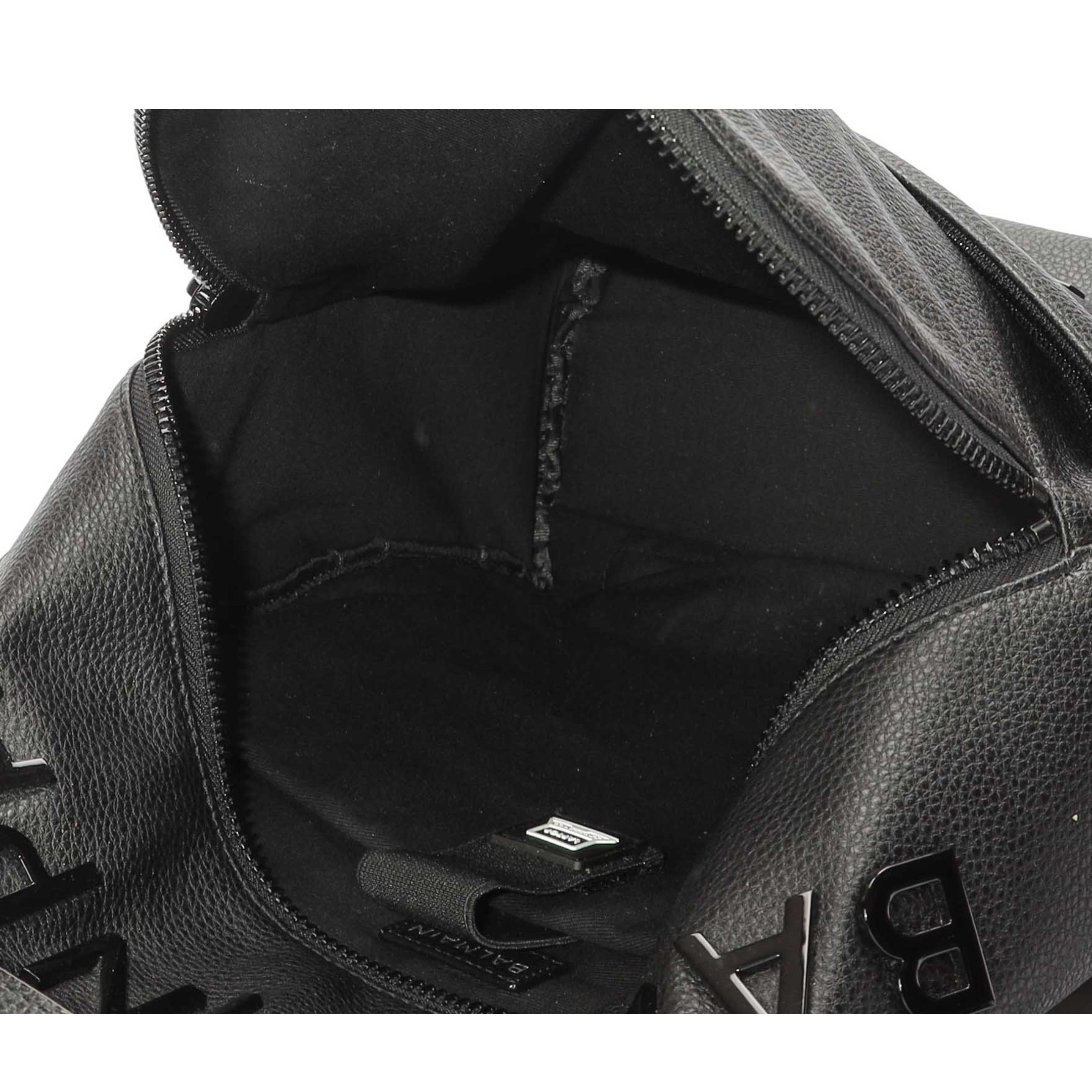 Balmain Black Backpack