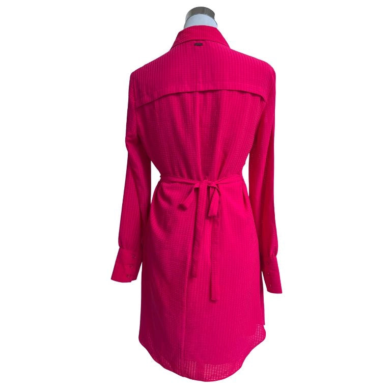 Armani Exchange Collar Neck Straight Dress