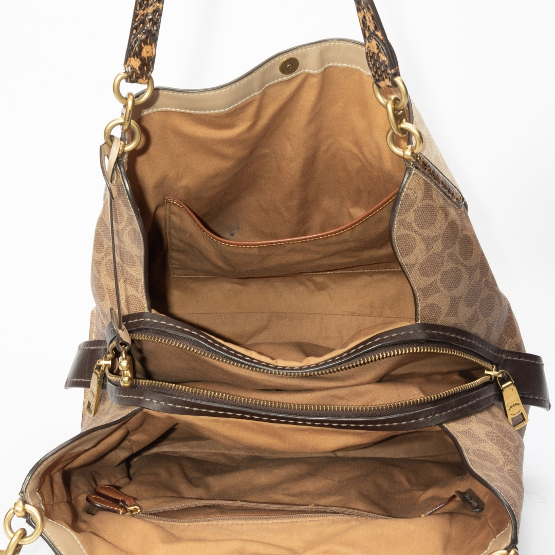 Coach Dalton 31 Medium Signature Shoulder Bag