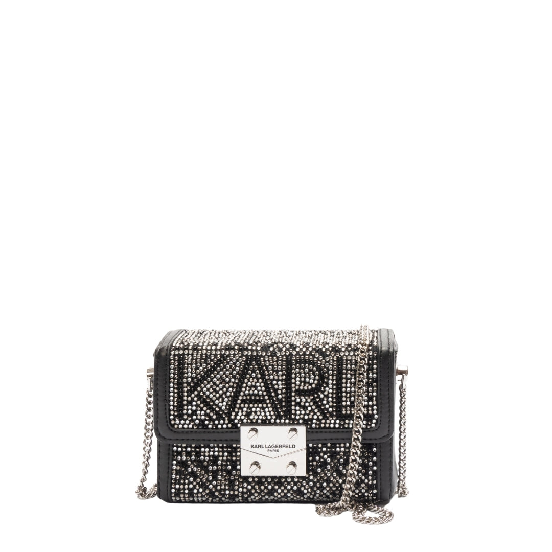 Karl Lagerfeld Paris Ikons Mini Embellished Crossbody