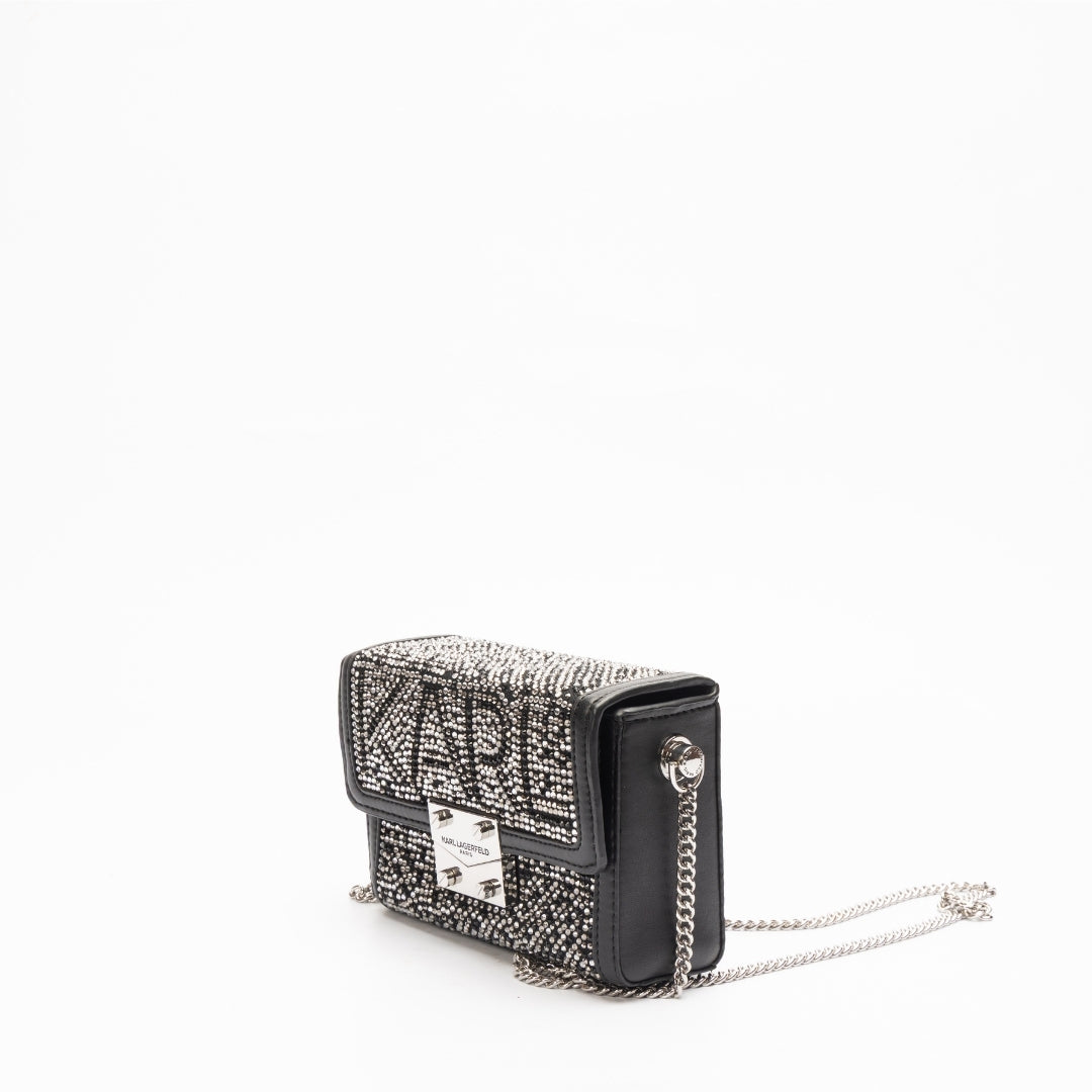 Karl Lagerfeld Paris Ikons Mini Embellished Crossbody