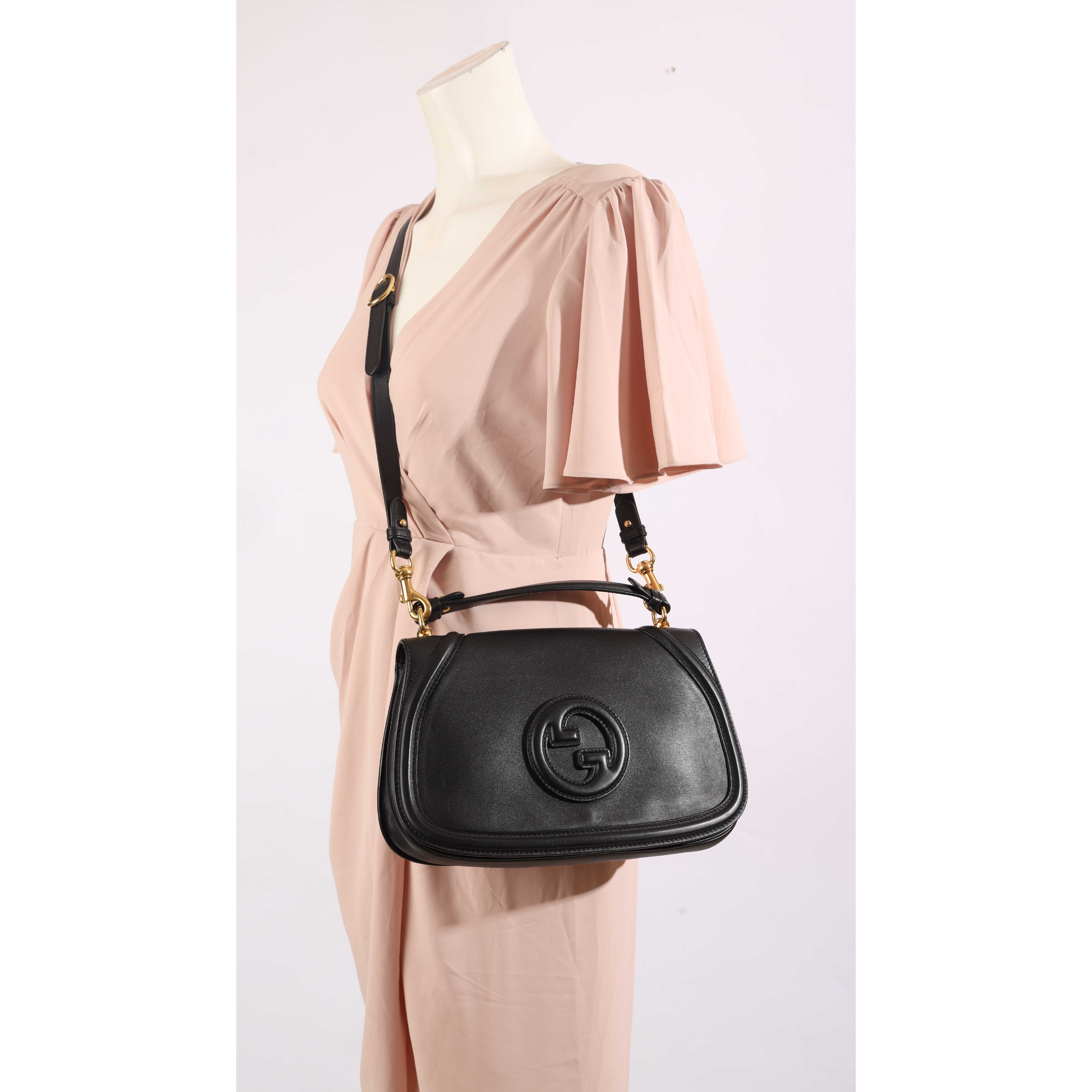 Gucci Black Blondie Cross Body Bag