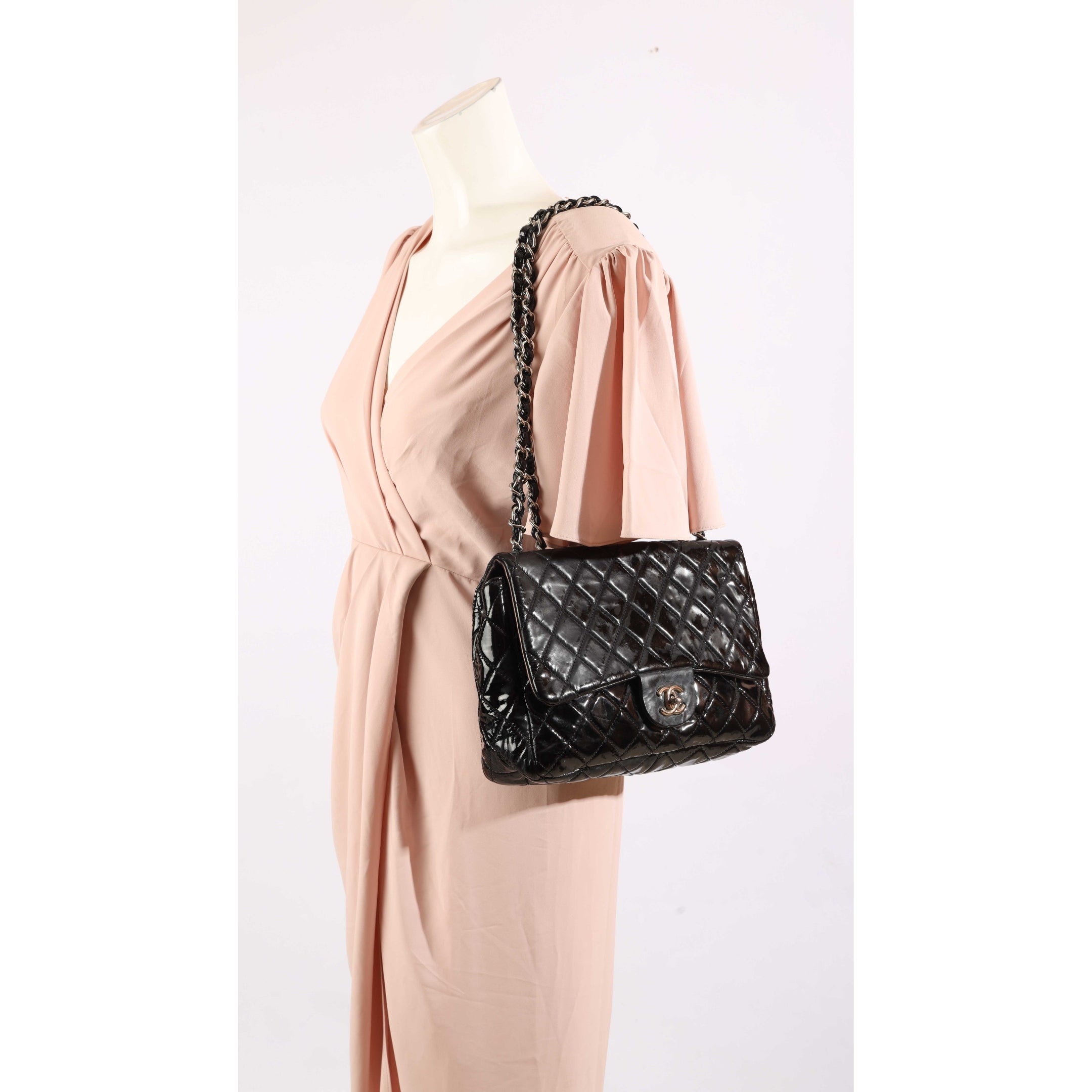 Chanel Black Quilted Classic Flap Bag