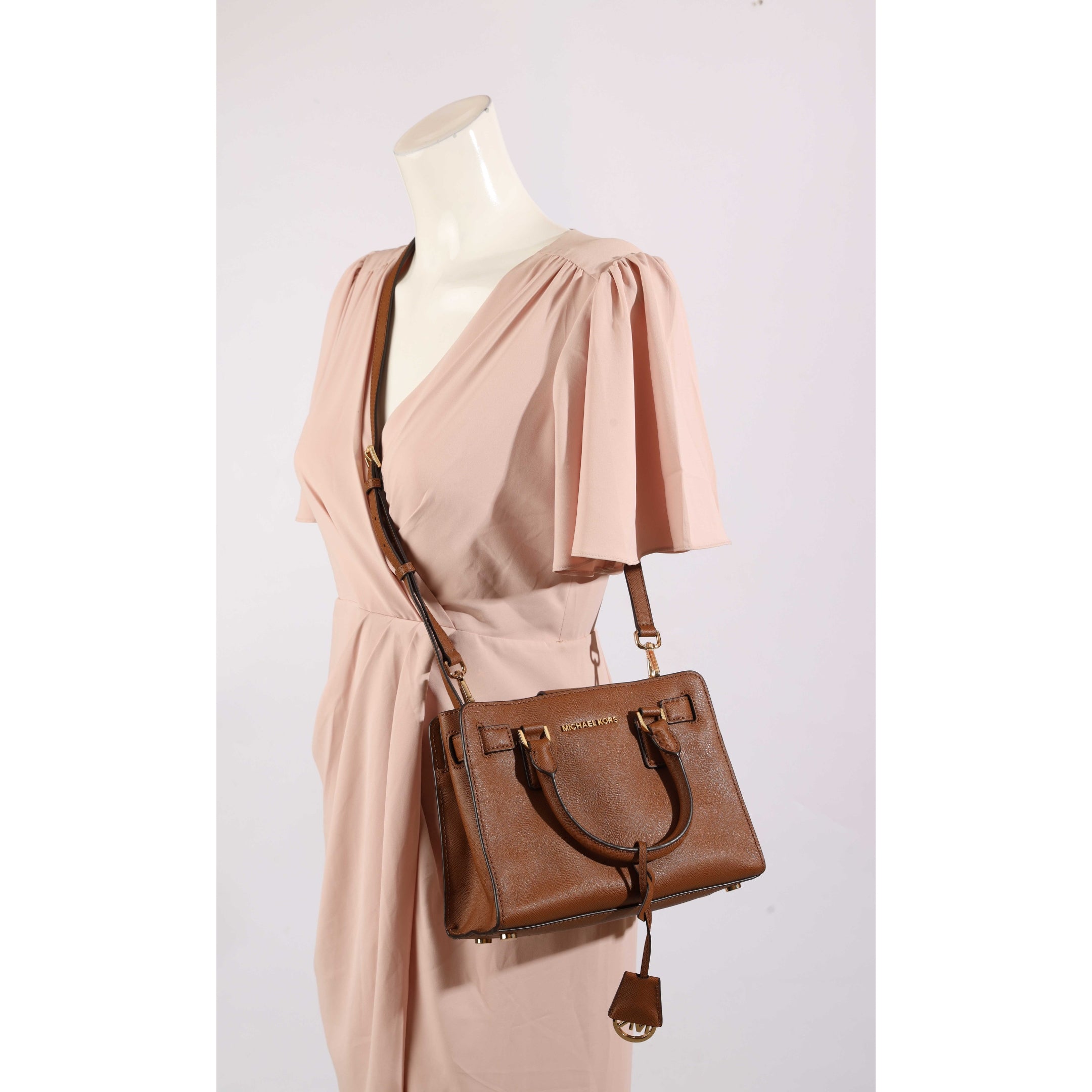 Michael Kors Brown Dillon Satchels