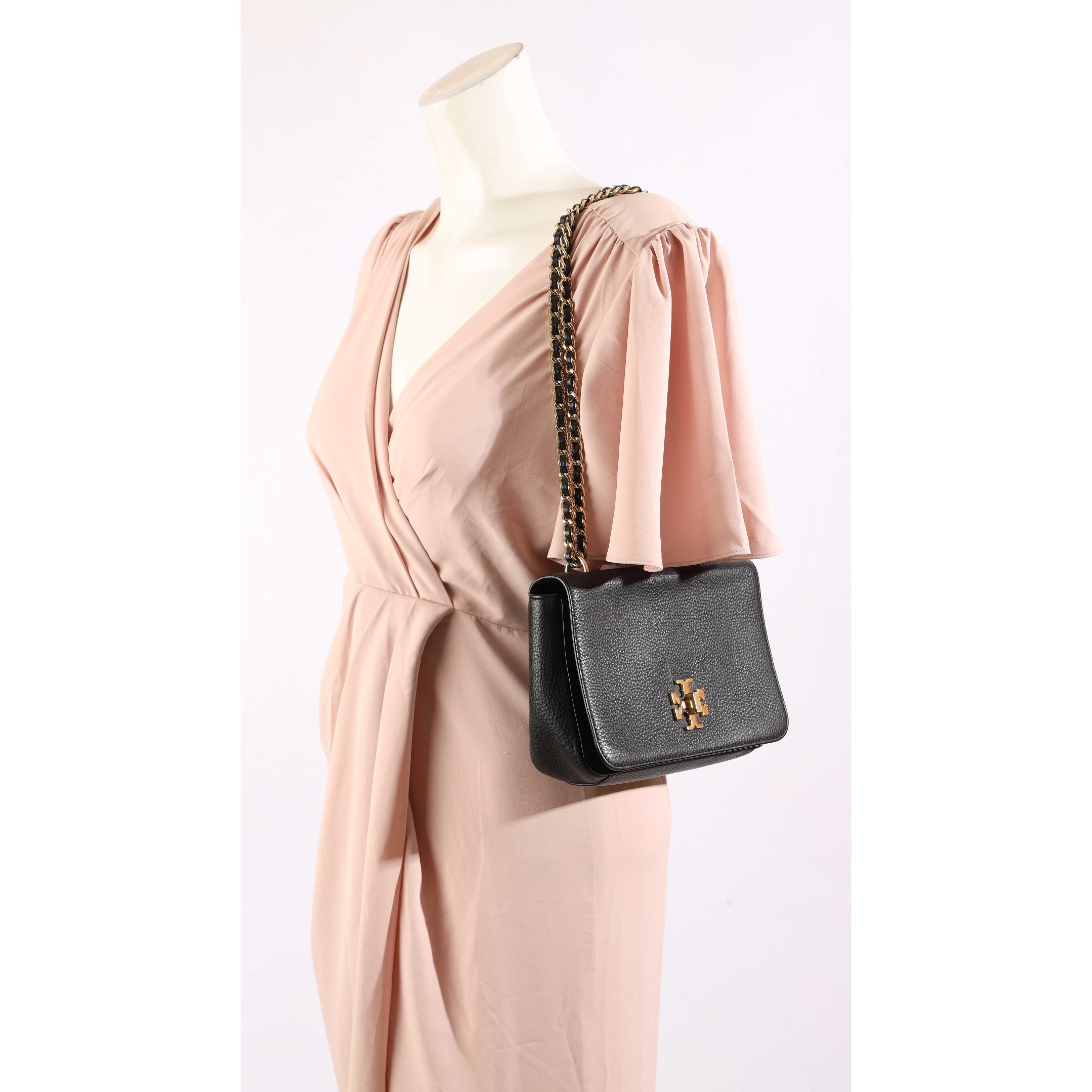 Tory Burch Black Kira Shoulder Bag
