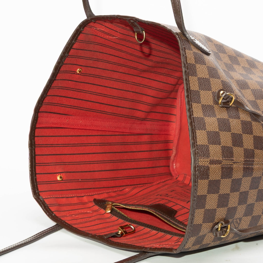 Louis Vuitton Damier Ebene Canvas Neverfull GM Bag