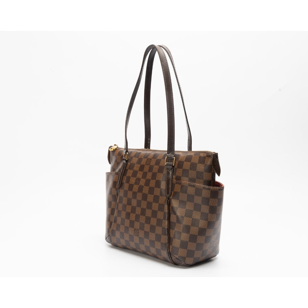 Louis Vuitton Totally MM Damier Ebene Shoulder Bag