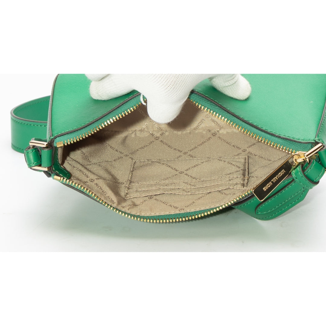 Michael Kors Jet Set Green Crossbody Bag