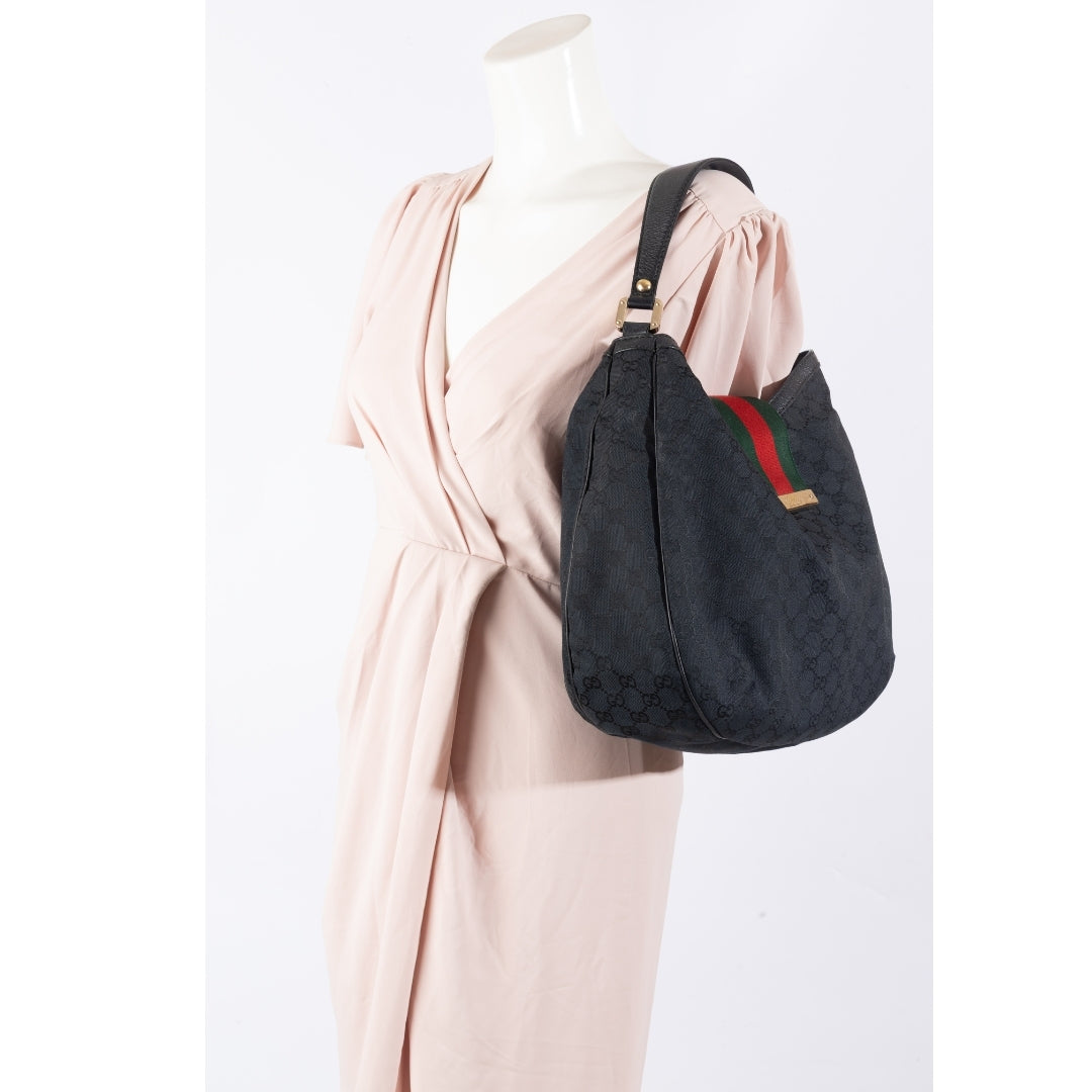 Gucci GG Canvas Large Hobo