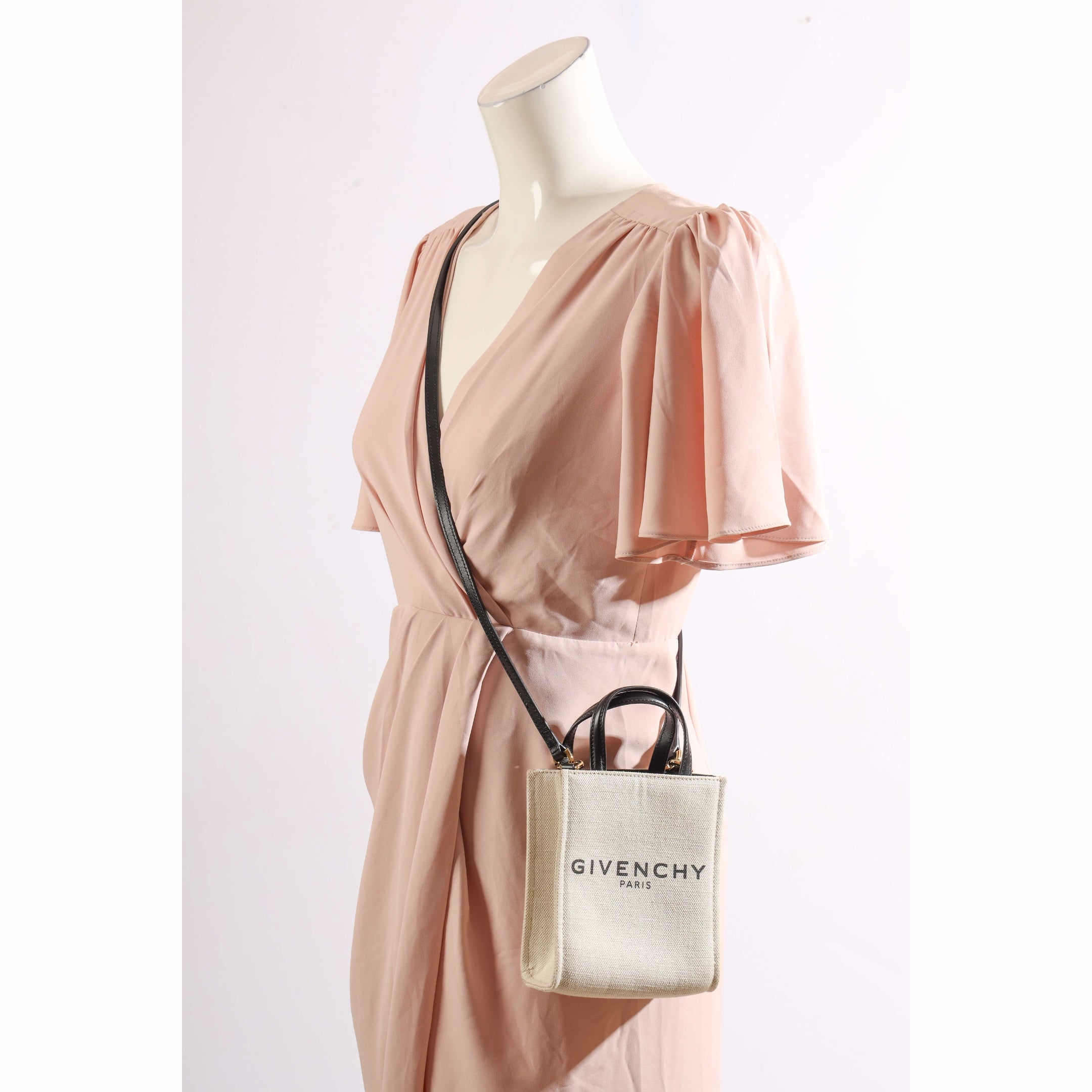 Givenchy Beige Mini G Crssbody Satchel