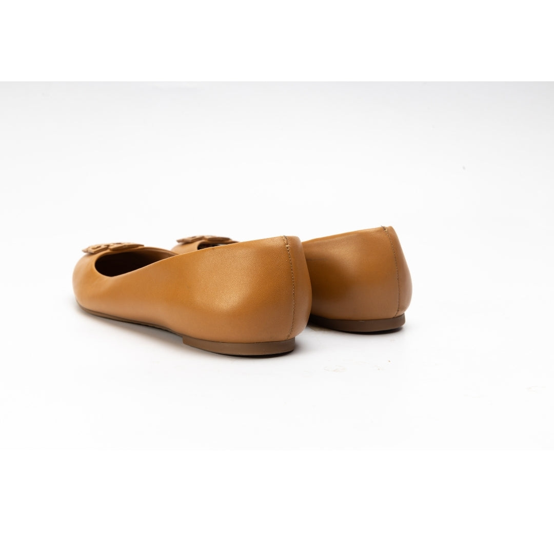 Tory Burch Ines Leather Ballet Flats