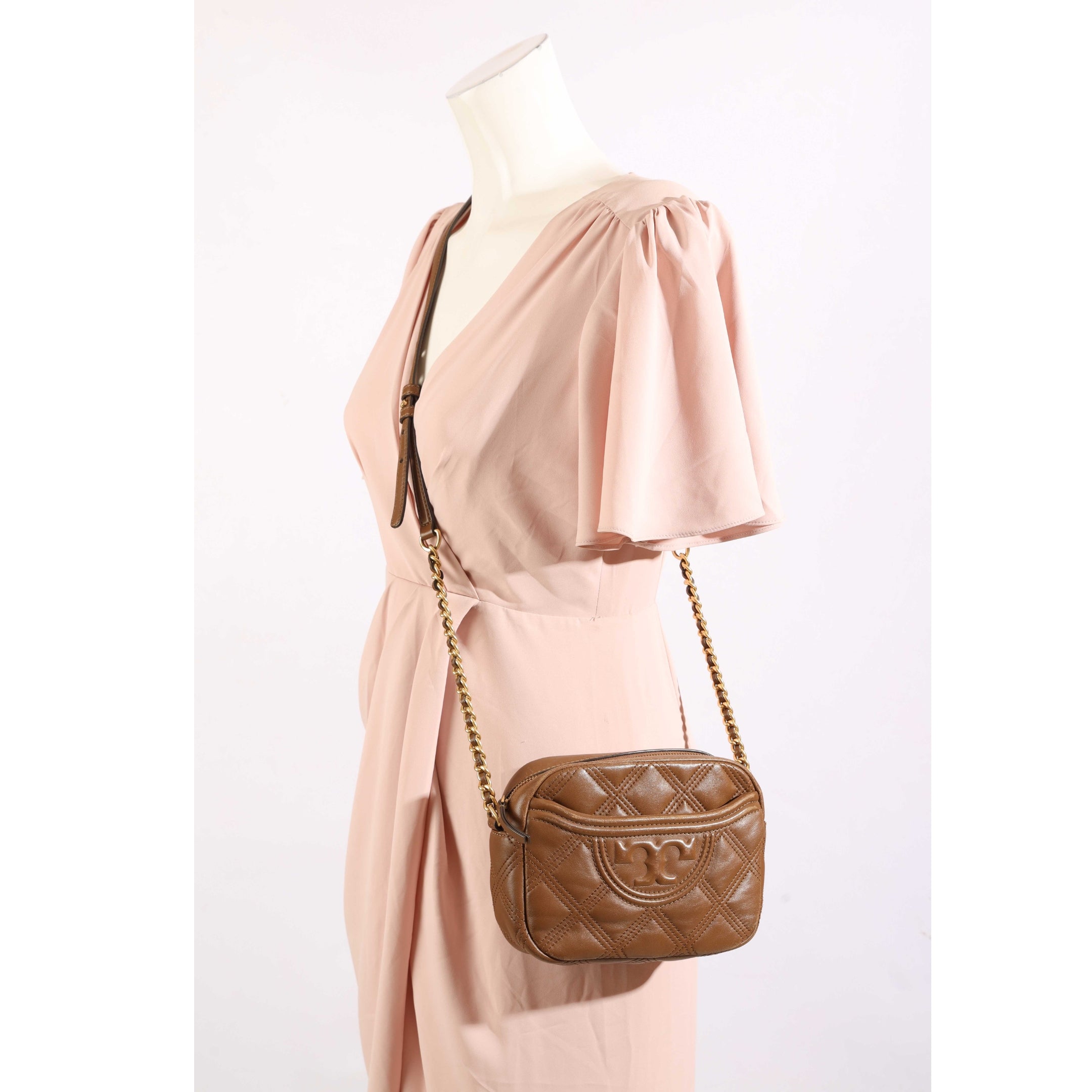 Tory Burch Fleming Soft Camera Crossbody Bag