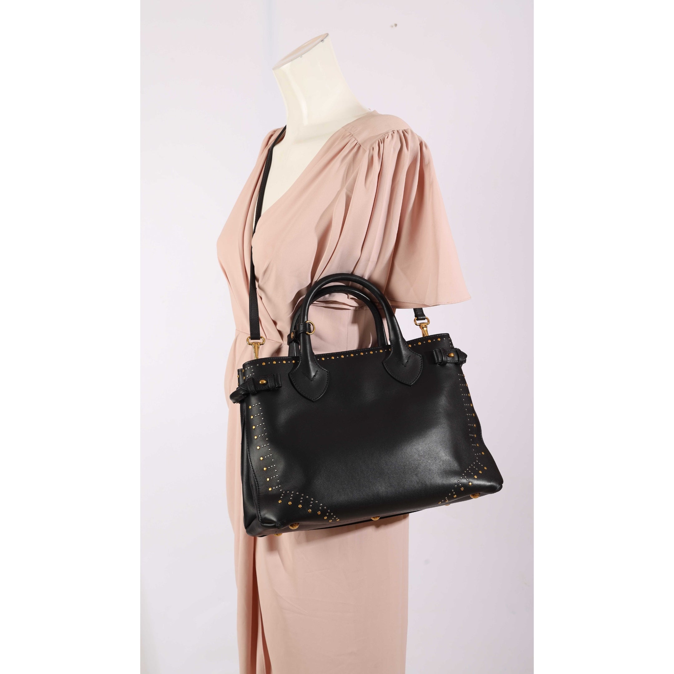 Burberry Black Banner Tote