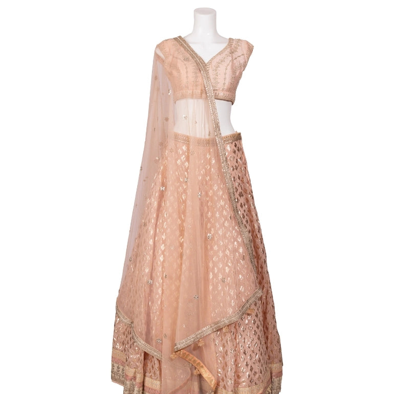 Anita Dongre Brocade Embroidered Lehenga Set