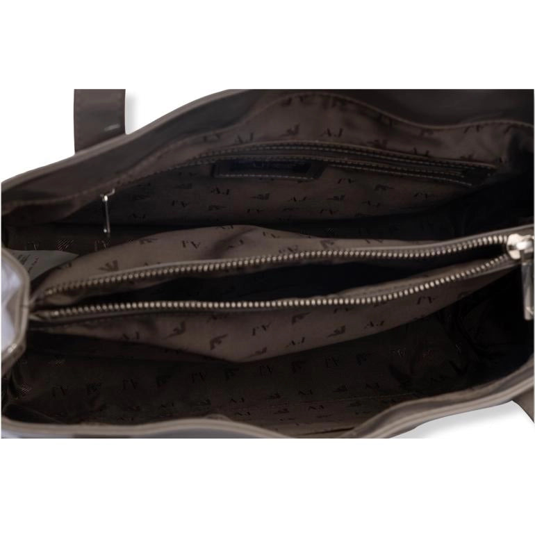 Armani Jeans Patent Leather Tote