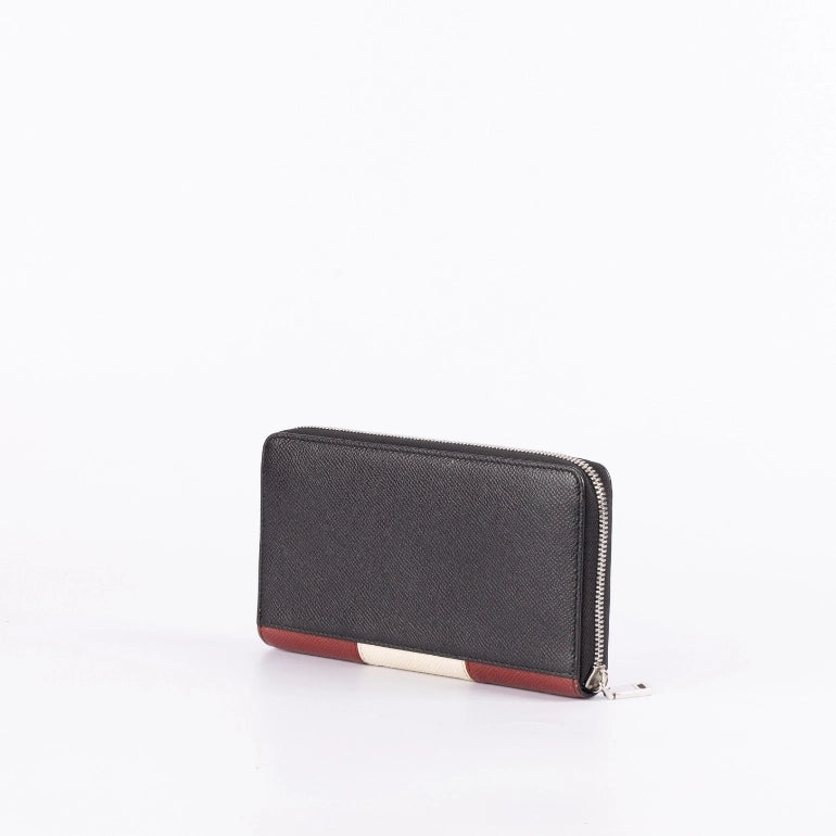 Bally Telen Leather Travel Wallet